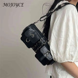 Bandage Women Messenger Bag Casual Handbag Multi-pockets for Shopping