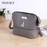 PU Leather Women Shoulder Bag Female Purse Deer Pendant Handbags