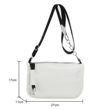 PU Leather Women Shoulder Bags Chain Shopper Purse Solid All-match Soft Casual G