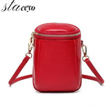 PU Leather Mini Shoulder Bag High Women Handbags Female Messenger Bag