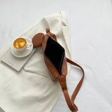 PU Leather Shoulder Bags for Women with Mini Purse