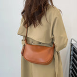PU Leather Shoulder Bags for Women with Mini Purse