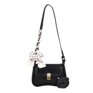 PU Leather Small Square Shoulder Bag Women