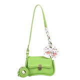 PU Leather Small Square Shoulder Bag Women