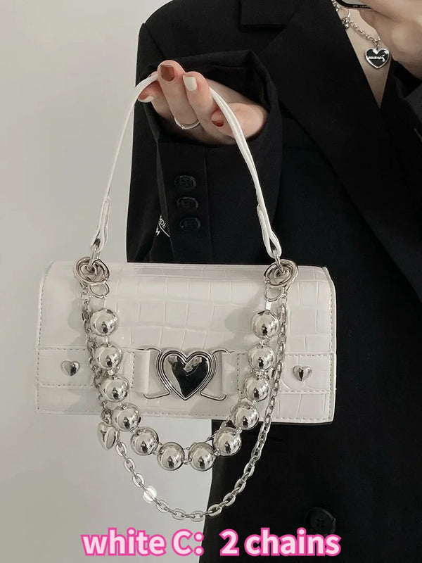 Crocodile Pattern Small Square Shoulder Bag Women Clutch Purse Crossbody