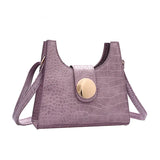 Crocodile Pattern Shoulder Bag Ladies Handbag