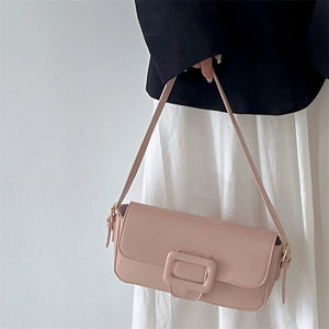 Small Shoulder Bag Retro Solid Ladies Purse Handbags Armpit Bag