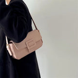 Small Shoulder Bag Retro Solid Ladies Purse Handbags Armpit Bag