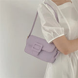 Small Shoulder Bag Retro Solid Ladies Purse Handbags Armpit Bag