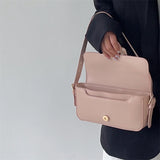 Small Shoulder Bag Retro Solid Ladies Purse Handbags Armpit Bag