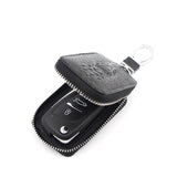 PU Leather Key Wallet Car Keychain Holder Bag Key Organizer