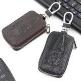 PU Leather Key Wallet Car Keychain Holder Bag Key Organizer