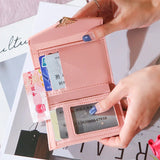 Heart-shaped Retro Small Fresh Ladies Wallet Money Purse