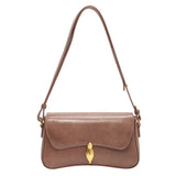 Classic PU Leather Shoulder & Crossbody Bag with Adjustable Strap