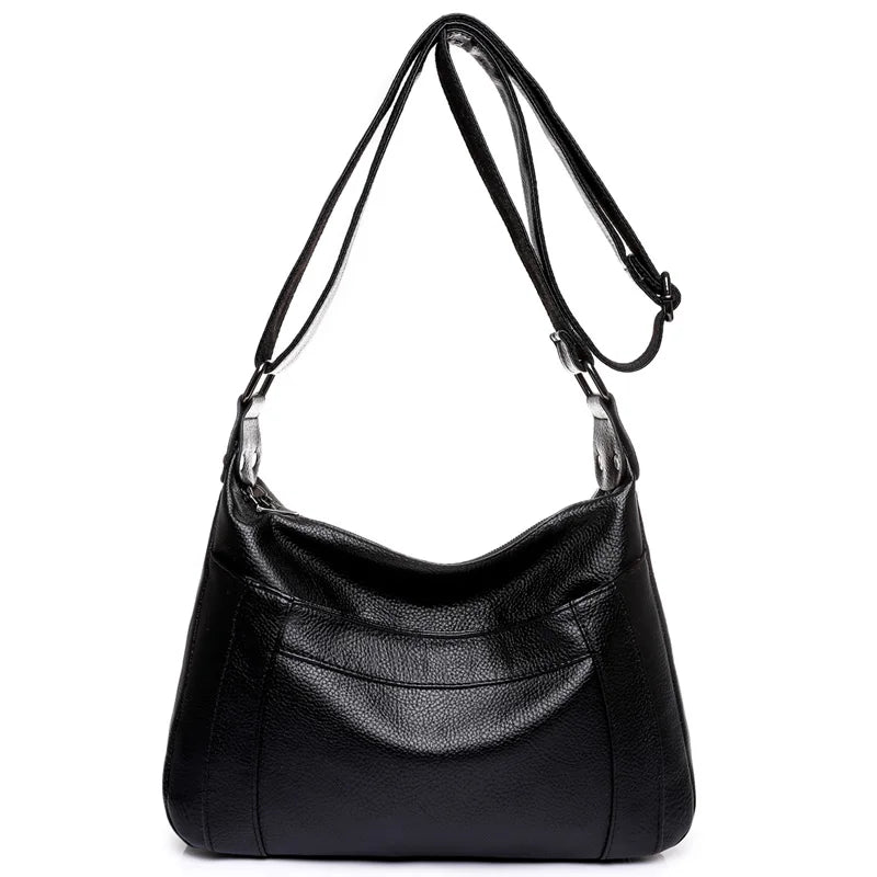 PU Handbags Womens Bags High Quality Shoulder Bags Large Size