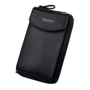 Women's PU Handbags Crossbody Shoulder Bag Clutch Phone Wallet Purse