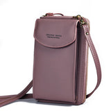 Women's PU Handbags Crossbody Shoulder Bag Clutch Phone Wallet Purse