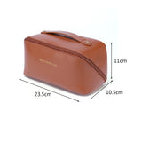 PU Makeup Brushes Pouch Large Capacity Women Toiletries Storage