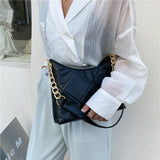 Shoulder Bag Diamond Shape Chain Bags Ladies Handbags Bucket Bags