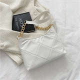Shoulder Bag Diamond Shape Chain Bags Ladies Handbags Bucket Bags