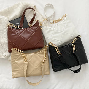 Shoulder Bag Diamond Shape Chain Bags Ladies Handbags Bucket Bags