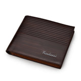 PU Men's Wallet Retro Leather Men's Short Wallet Horizontal Multi-Card Wallet