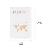 Wedding Gift PU Passport Holder for Couple