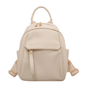 Soft Leather Women's Backpack Bag
