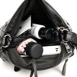 PU Soft Leather Women's Bag Multi-compartment Shoulder Messenger Bag