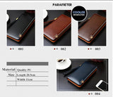 Men's Zipper Handbag Multi-Functional Gentleman Bag Phone Purse
