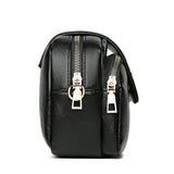 PU Women Bag Crossbody Messenger Bag Small Square Casual Shoulder Tote Bag