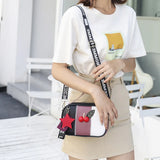 PU Women's Handbag One Shoulder Mobile Phone Bag Women's Messenger Bag MINI