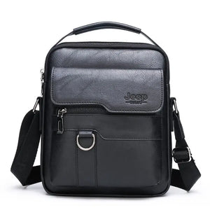 Vintage Men Tote Bag Large Capacity Briefcase Crossbody Shoulder Handbag