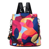 Women Backpack Waterproof Anti-theft Shoulder Bag School Bookbag