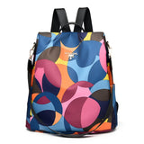 Women Backpack Waterproof Anti-theft Shoulder Bag School Bookbag