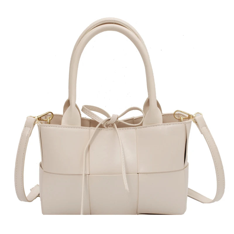 PU Leather One-Shoulder Female Bag Casual Messenger Handbag