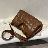 Texture Shoulder Bag Women Leisure Messenger Bags