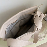 PU Leather Women Shoulder Bag Large Capacity Wide Strap Female Crossbody Bag