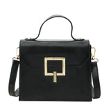 PU Women's Handbag Messenger Bag Adjustable Shoulder Strap