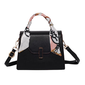 PU Women's Shoulder Bag Large Capacity Messenger Bag Shopping Handle Bags