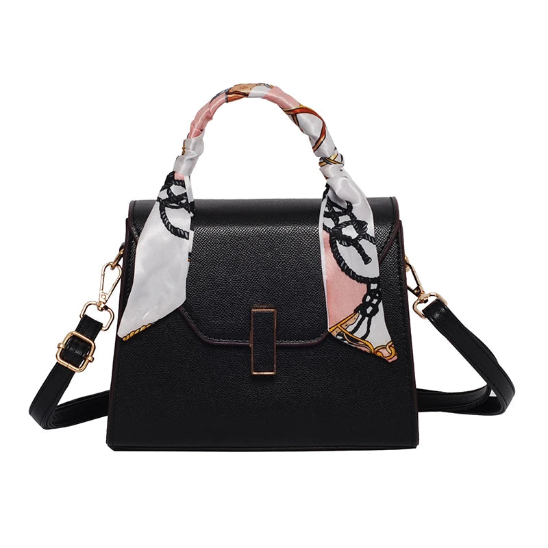 PU Women's Shoulder Bag Large Capacity Messenger Bag Shopping Handle Bags