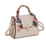 PU Women's Shoulder Bag Large Capacity Messenger Bag Shopping Handle Bags