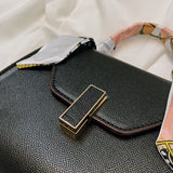 PU Women's Shoulder Bag Large Capacity Messenger Bag Shopping Handle Bags
