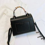 PU Women's Shoulder Bag Large Capacity Messenger Bag Shopping Handle Bags