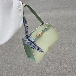 Vintage Shoulder Bags with Scarves - Messenger Bags for Women