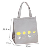 1 Pc Cartoon Fruit Lunch Bag Women Thermal Picnic Lunch Box Bag