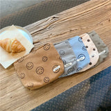 Face Pattern Makeup Bag Canvas Cosmetic Travel Beauty Storage Organizer