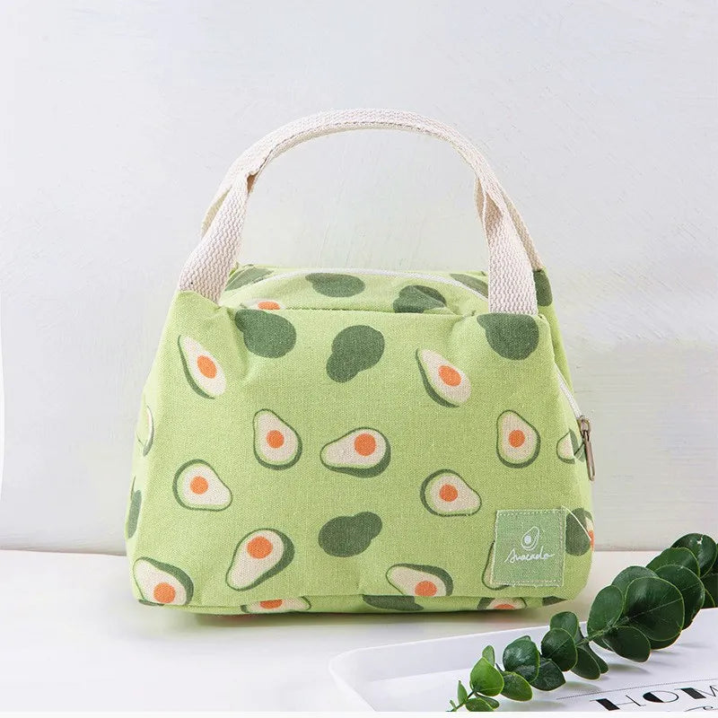 Portable Insulated Lunch Bag for Women