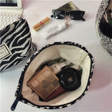 Leopard Large Makeup Bag Travel Cosmetic Beauty Case Handbag Organizer Clutch