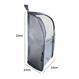 Portable Mesh Cosmetic Bag Travel Makeup Brush Bag